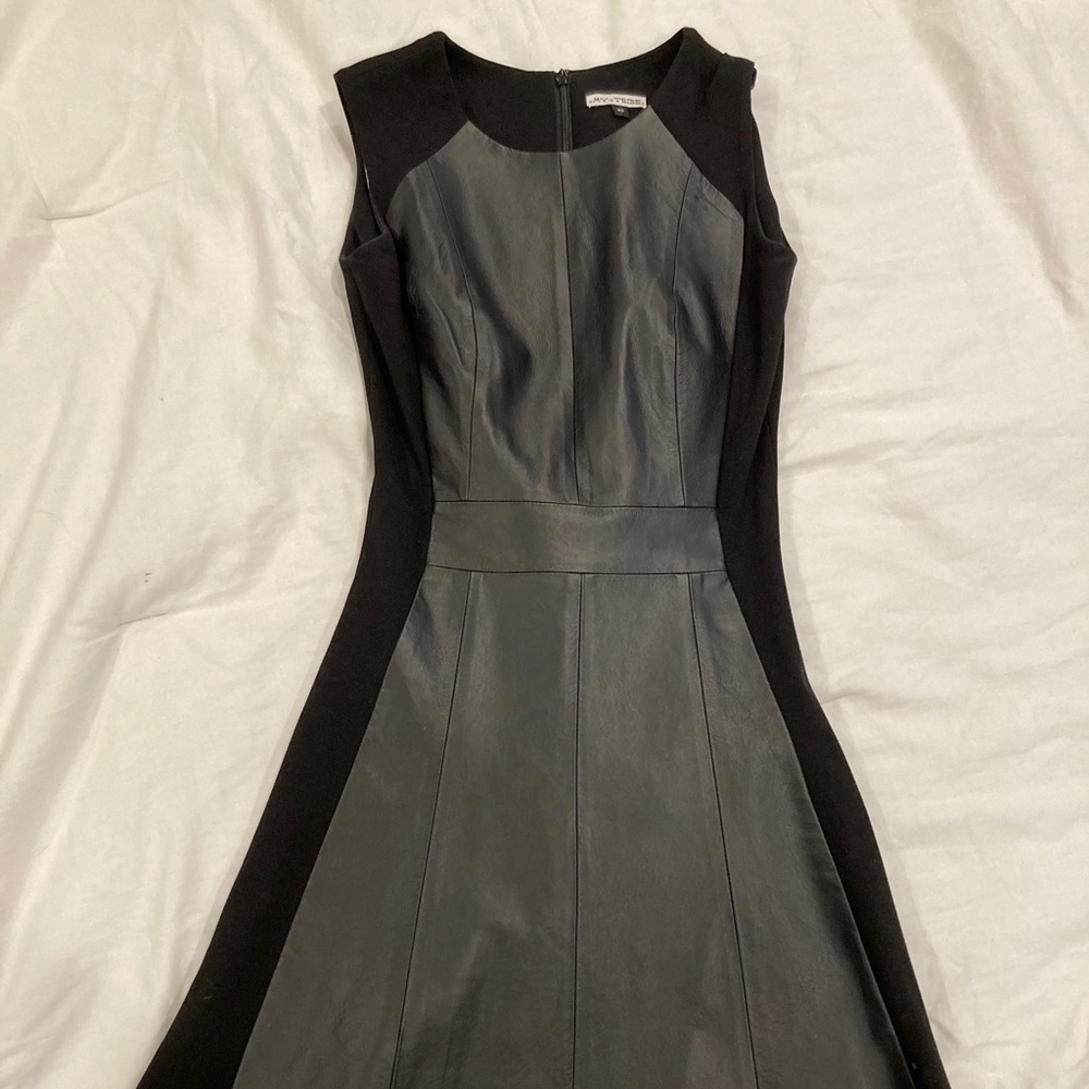 My Tribe black leather dress XS - Picture 4 of 4